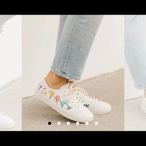 Soludos pressed floral Ibiza sneaker